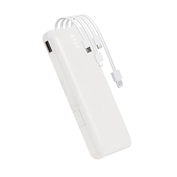 Amazon | モバイルバッテリー 10000mAh 4台同時充電 内蔵充電